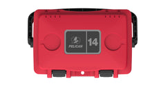Load image into Gallery viewer, Pelican 14 Quart Personal Lunch Box Cooler - Can Cooler (OSHA Red/White)