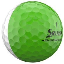 Load image into Gallery viewer, Srixon Q-Star Tour 6 Divide Golf Balls, White/Green