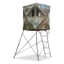 Load image into Gallery viewer, Guide Gear 6 Foot Tripod Hunting Tower Blind, 2-Man Stand Elevated, Hunting Gear Equipment Accessories, 4 by 4 RT APX