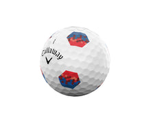 Load image into Gallery viewer, Callaway Golf Chrome Tour X 2026 Golf Balls(Tru Track Blue/Red,One Dozen)