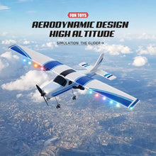 Load image into Gallery viewer, MATHSLICE RC Airplane,RC Plane, 2.4GHz 2 Channels RTF RC Aircraft