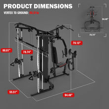 Load image into Gallery viewer, SunHome Multifunction Home Gym Equipment Workout Station