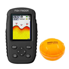 Load image into Gallery viewer, Portable Wireless Sonar Fish Finder Depth Detection Night Vision