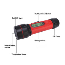 Load image into Gallery viewer, Wisoqu Portable Sonar Fish Finder with Handheld Design
