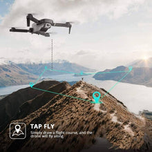 Load image into Gallery viewer, 4DRC V4 Foldable Mini Drone with Camera - 1080P HD Drone with Stable Hover, Gravity Control, Auto-Follow, Trajectory Flight,One Key Take Off, 2 Batteries