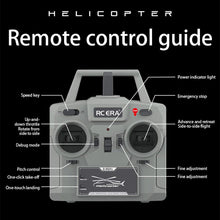 Load image into Gallery viewer, Remote Control Helicopter Aircraft Add Optical Flow Positioning 1/28 Scale RC Heli Maintain Altitude Hover RTF US Rescue Helicopter RTF 2Batteries