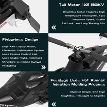 Load image into Gallery viewer, 1/34 Helicopter, 2.4G 9CH RC Helicopter Model with 6G/3D Stunt Mode and GPS Positioning (RTF/Mode 1/2 Switchable)