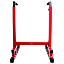 Load image into Gallery viewer, BalanceFrom Multi-Function Dip Stand Dip Station - Red