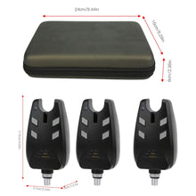 Load image into Gallery viewer, ZIZEV Fishing Bite Alarms, Electric High Sensitivity Accessory Portable Electric Fishing Bite Alarms Fishing Alarms Set, for Fishing Fishing Rod