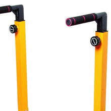 Load image into Gallery viewer, BalanceFrom Steel Frame Multi-Functional Exercise Fitness Dip Stand Station - Yellow
