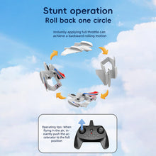 Load image into Gallery viewer, RC Plane Remote Control Airplane, 3 in 1 Water Land Air RC Airplane, 2.4GHz 2CH RC Aircraft, RC Glider, White