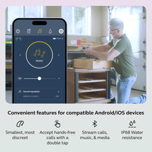 Load image into Gallery viewer, Jabra Enhance Select 700 Clinic-Quality OTC Hearing Aids, Licensed Audiology Services Included, Bluetooth LE Audio & Streaming for iOS/Android, Nearly Invisible & Comfortable, Silver