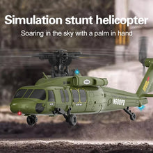 Load image into Gallery viewer, X-MechFun Black Hawk K200 RC Helicopter - 6CH Simulation RC Aircraft with Optical Flow