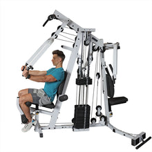Load image into Gallery viewer, Body-Solid Multi-Station, Single Weight Stack Home Gym Machine, Arm & Leg Strength -White