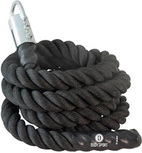 Load image into Gallery viewer, Body Sport Battle Rope, 15 ft. Long, 2 in. Diameter - Strong, Poly-Twine Training Cord for Indoor & Outdoor Use - Home Fitness & Gym Equipment