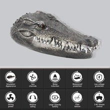 Load image into Gallery viewer, V005 RC Boat 2.4G Remote Control Electric Racing Boat for Pools with Simulation Crocodile Head Spoof Toy