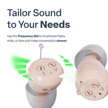 Load image into Gallery viewer, Audien Atom One OTC Hearing Aids - Wireless, Rechargeable, and Comfortable | Clear Sound in a Small, Discreet Design for Seniors & Adults with Hearing Loss