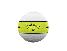 Load image into Gallery viewer, Callaway Golf Chrome Tour 2026 Golf Balls(360 Yellow Stripe,One Dozen)