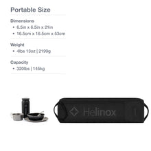 Load image into Gallery viewer, Helinox Cot One Lightweight, Compact, Collapsible, Portable Camping Cot, Regular, Blackout (2026)