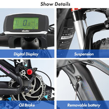 Load image into Gallery viewer, Electric Bikes for Adults,29inch Fat Tire Electric Mountain Bicycle,500w 48v Hidden in The Frame Removable Battery