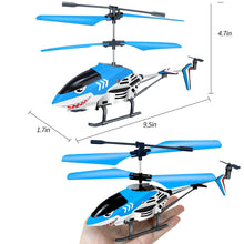 Load image into Gallery viewer, Remote Control Helicopter for Kids| Toys for Ages 8+ | Rc Helicopter Toys with LED Lights, 3.5 Channel, Gyro Stabilizer, Altitude Hold