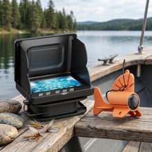 Load image into Gallery viewer, Fish Finder with 220° Wide Angle Lens for Boat(5-inch 20-meter)