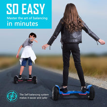 Load image into Gallery viewer, 8.5 inch All Terrain Off Road Hoverboard with Bluetooth Speakers and LED Lights, UL2272 Certified Self Balancing Scooter