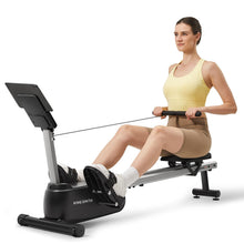 Load image into Gallery viewer, KINGSMITH Magnetic Rowing Machines for Home - Black