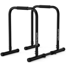 Load image into Gallery viewer, SPORTSROYALS DP3 Dip Station Adjustable Dip Bar - black-05