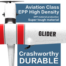 Load image into Gallery viewer, RC Airplane, 2 Channel RC Plane, 2.4GHz Remote Control Airplane, EPP Foam RC Glider, Easy to Fly RC Aircraft
