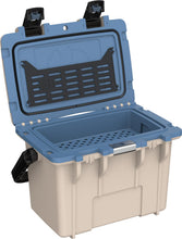 Load image into Gallery viewer, Pelican 14 Quart Personal Lunch Box Cooler - Can Cooler (Tan/Kashmir Blue)