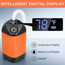 Load image into Gallery viewer, B013 Portable Shower Pump for Camping – 7800mAh Long-Lasting & Quiet Outdoor Shower with LED Display, IPX8 Waterproof Outdoor Shower for Pet Bath, Car Wash & RV