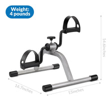 Load image into Gallery viewer, RYGEO Pedal Exerciser Mini Exercise Bike (Black)