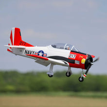 Load image into Gallery viewer, RC Airplane T-28 Trojan 1.2m BNF Basic Transmitter Battery and Charger Not Included with Smart