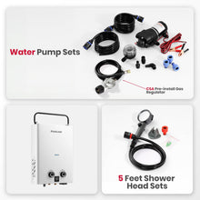 Load image into Gallery viewer, GASLAND Goshower Portable Tankless Water Heater with Pump | 10L 2.64GPM