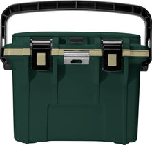 Load image into Gallery viewer, Pelican 14 Quart Personal Lunch Box Cooler (Hunter Green/Tan)