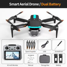 Load image into Gallery viewer, Drone with HD Camera for Adults, RC Drone with FPV Screen on Controller, Gesture Selfie, Altitude Hold, One Key Start, 3D Flips, Headless Mode, Optical Flow Positioning Foldable Drones Under 250g Lightweight RC Quadcopter Gifts for Teens Beginners Outdoor
