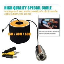 Load image into Gallery viewer, WF13WSL 15M/49FT 2.4G 15m Waterproof Underwater Fishing Camera System