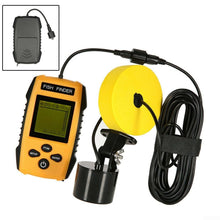 Load image into Gallery viewer, Portable Sonar Fish Finder 100M Wired Transducer