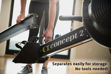 Load image into Gallery viewer, Concept2 RowErg Indoor Rowing Machine with Tall Legs - Black