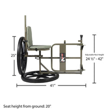Load image into Gallery viewer, Kill Shot Throne Steel Hunting Chair, Game Cart, Shooting Rest, 500 lb Cap