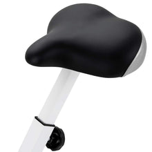 Load image into Gallery viewer, Marcy Foldable Exercise Bike with Adjustable Resistance for Cardio Workout -Upright White