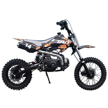 Load image into Gallery viewer, 110cc Dirt Bike Pit Kids Pitbike 110 with Gloves, Goggle and Handgrip (Black)