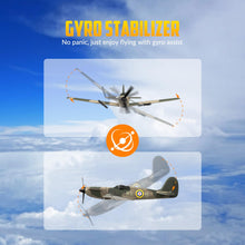 Load image into Gallery viewer, RC Plane 3 Channel Remote Control Airplane, 2.4GHz 6-Axis Gyro Stabilizer RTF Glider, Easy to Fly for Kids 8-12 Beginners
