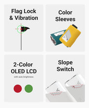 Load image into Gallery viewer, Voice Caddie TL1 Golf Laser Rangefinder with Slope Compensation - 6X Magnification, Pin Tracer Technology, Dual-Color OLED Display, Tournament Mode, Magnetic Mount and Signature Series Gift Bundle