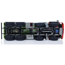 Load image into Gallery viewer, 1/14 RC Hydraulic 3-Ways Dump Crane Truck 8X8 7CH Painted Remote Control Tipper Car Unfinished Body Shell Construction Vehicle