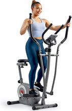 Load image into Gallery viewer, Sunny Health & Fitness Essential Magnetic Resistance 2-in-1 Cross Trainer Elliptical Bike