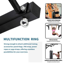 Load image into Gallery viewer, ptlsy Wall Mounted Pull Up Bar with Multi Grip