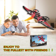 Load image into Gallery viewer, Remote Control Airplane for Adults RC Plane Dinosaur 2.4G 6-Axis Gyro EPP Foam RC Aircraft One Key Take Off 360 Rotation Easy