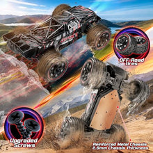 Load image into Gallery viewer, 1:16 Scale All Terrain Fast RC Cars for Adults 40KPH, 4WD Electric Off-Road Remote Control Monster Truck
